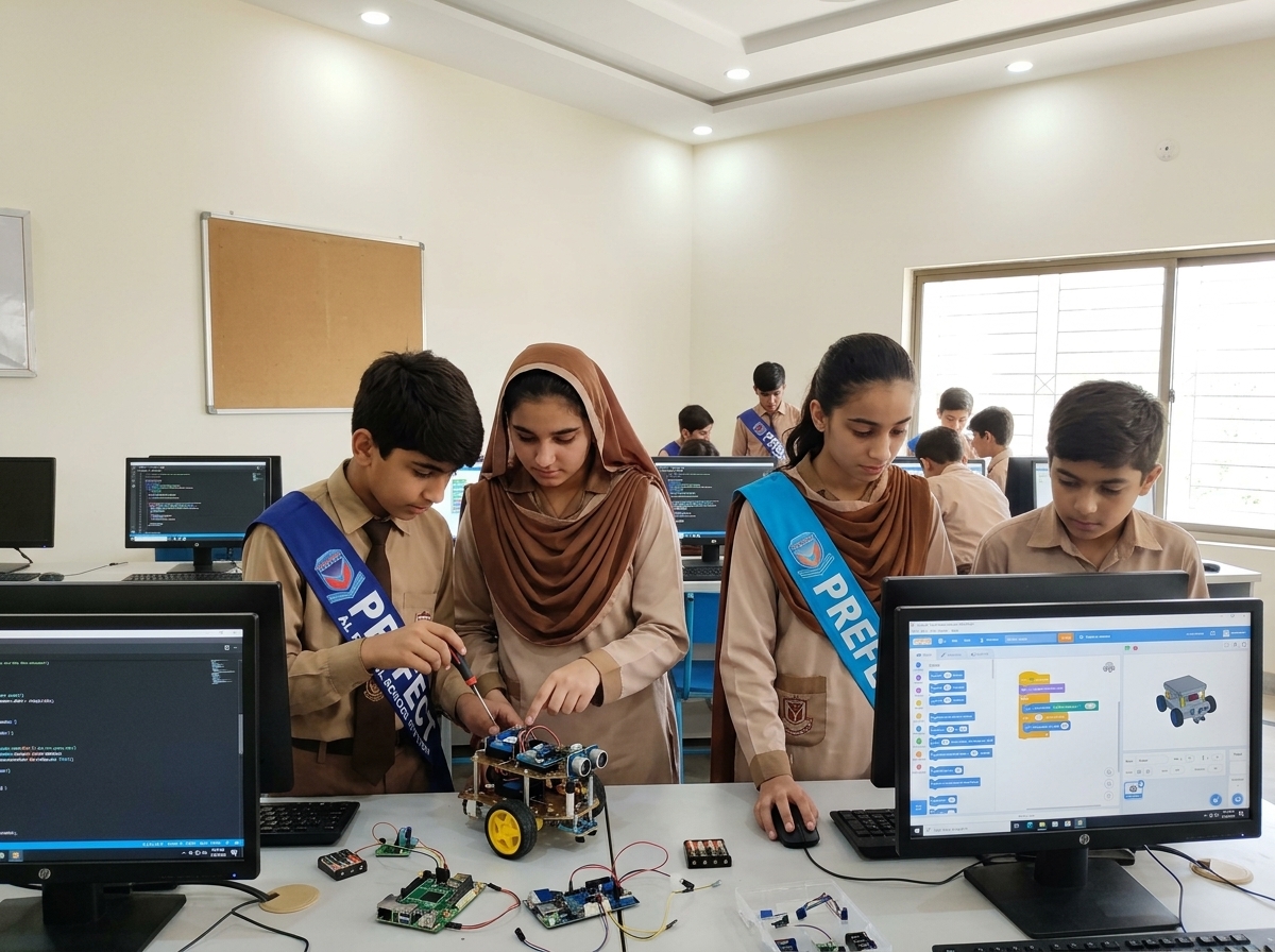 Al-Faisal School System Robotics and Computer Laboratory