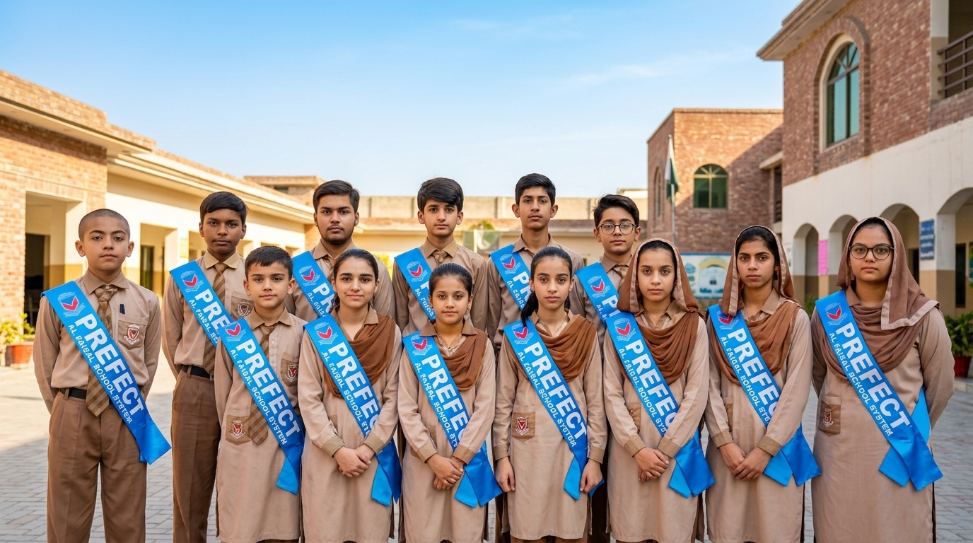 Al-Faisal School System Co-Ed Student Prefects Sheikhupura